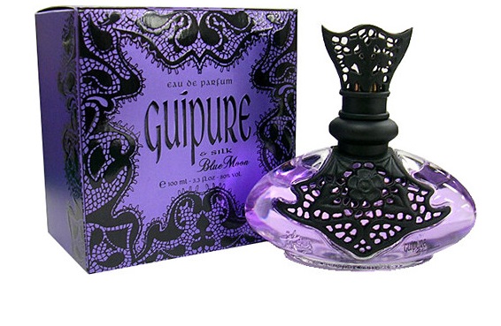 Guipure & Silk Blue Moon