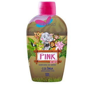 Aventuras no Safari Pink Kids