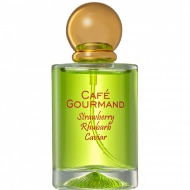 Café Gourmand: Strawberry Rhubarb Caviar